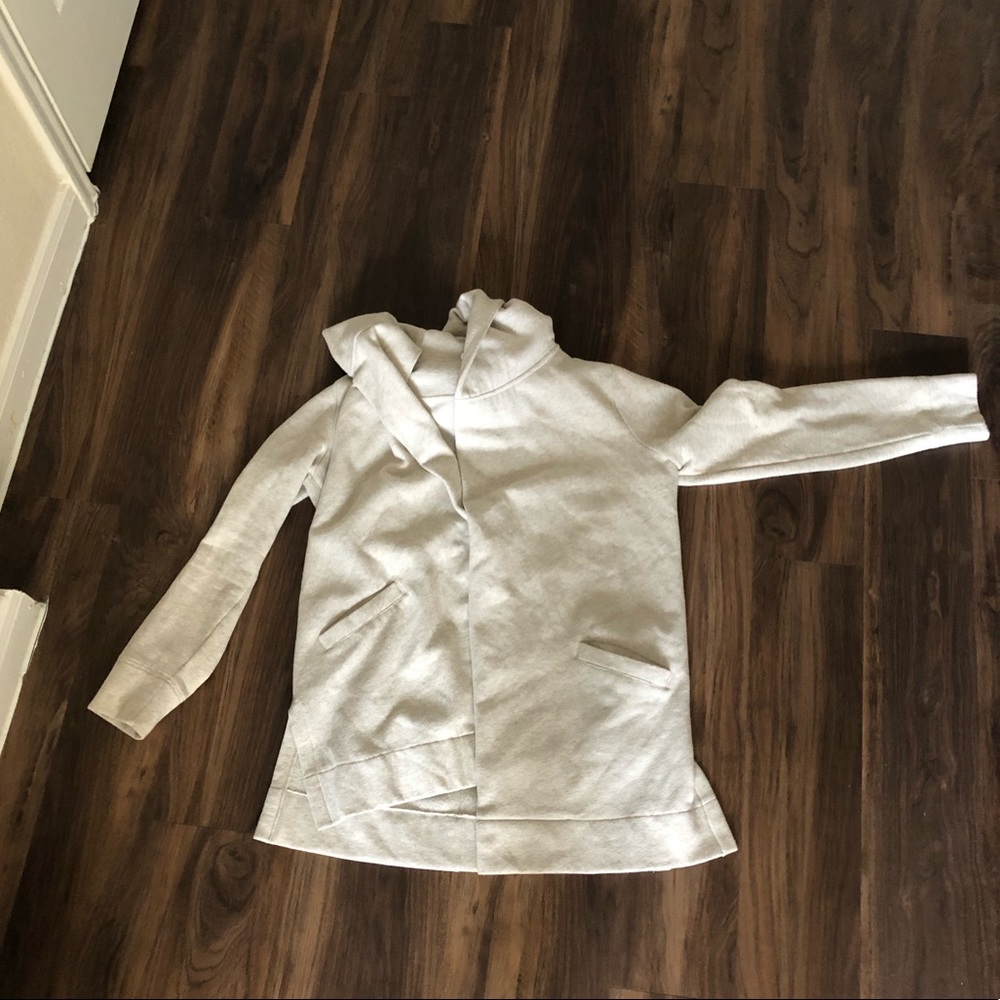 Hooded Oatmeal Cardigan